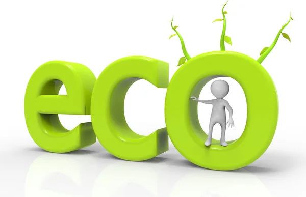 Eco Verde — Fotografia de Stock