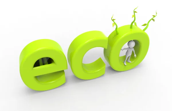 Eco groen — Stockfoto