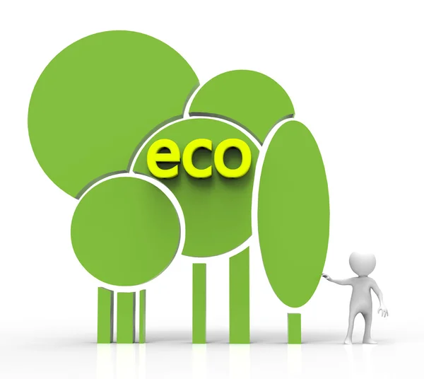Eko zielony — Zdjęcie stockowe