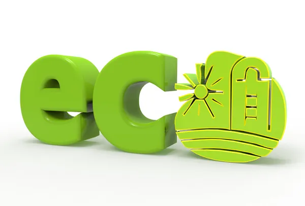 Eco zelené — Stock fotografie