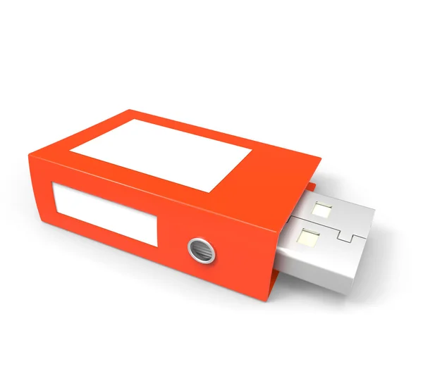 USB Binders — стоковое фото