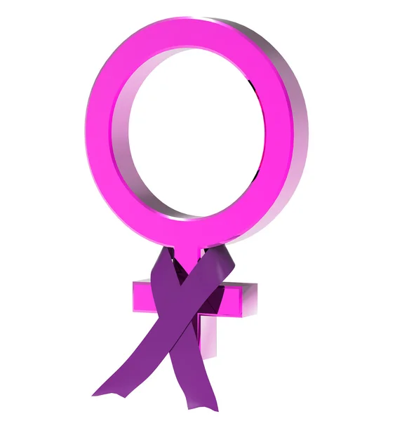 Symbol Female Victim — Stock Photo, Image