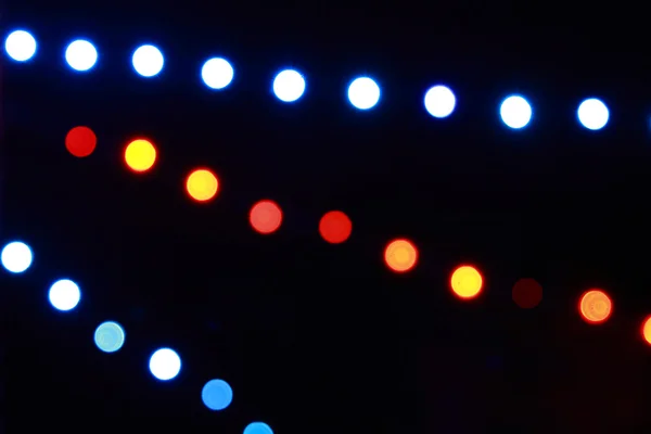 Holidays Lights. Blurry pattern of colorful decoration lights. — Stock Photo, Image