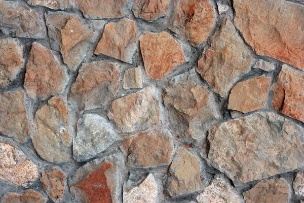 Stone background.The wall from different stones. — Stock Photo, Image