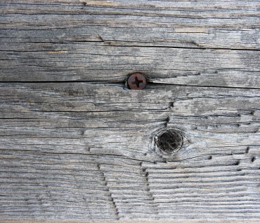 rustik ahşap paslı çivi ile yıpranmış. arka yıpranmış w