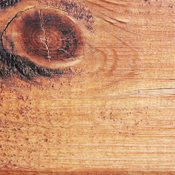 Pobočka detail. omšelé dřevěné prkno s pobočkou. — Stock fotografie