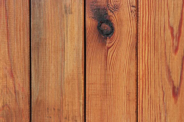 在一行中的棕色木板。天然木制背景. — 图库照片