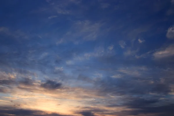 Dramatic evening sky. — Stock Photo, Image
