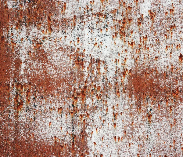 Old rusty white metallic background. — Stock Photo, Image