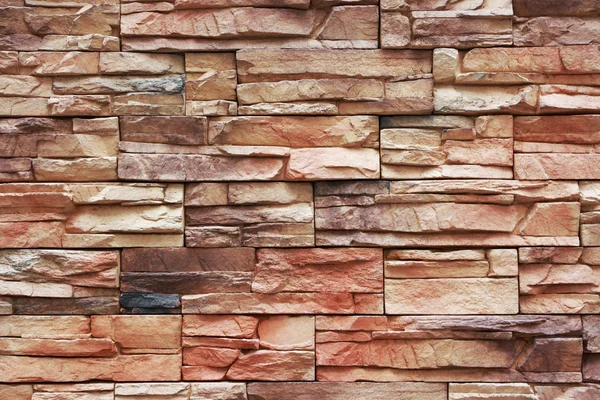 Ancient brick wall. Ceramic brick wall as background. — Stock Photo, Image