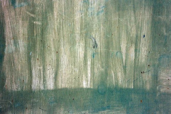 Fond vert grunge. La vieille plaque métallique avec peinture . — Photo