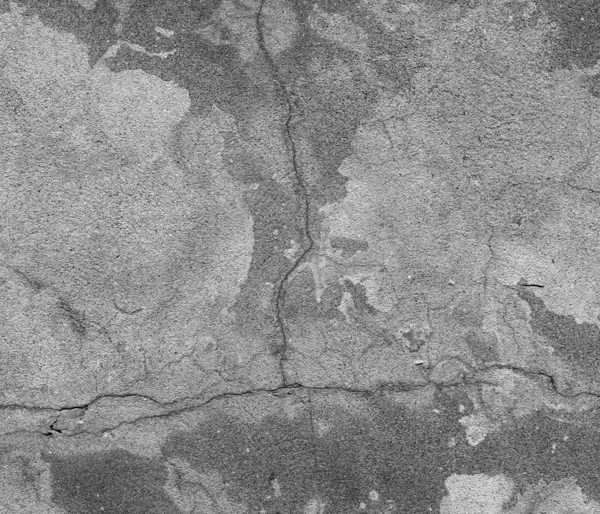 Grey wall background. Old concrete wall with cracks. — Stock Photo, Image