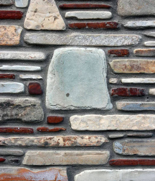 Fondo de pared de piedra. Piedras en fila . —  Fotos de Stock