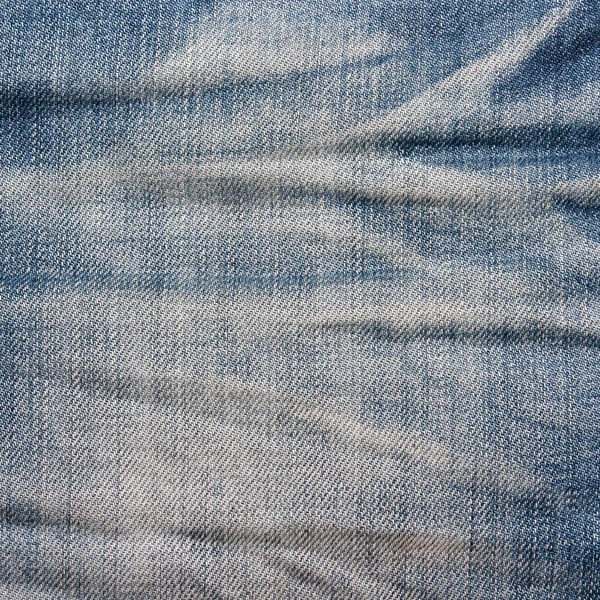 Blue Denim Jeans Textur, Hintergrund. — Stockfoto