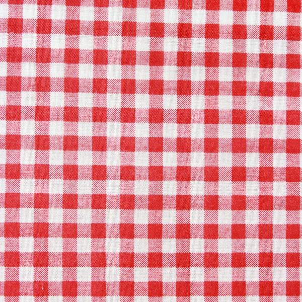 Checkered picnic blanket — Stock Photo, Image