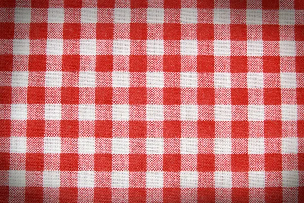 Checkered picnic blanket — Stock Photo, Image