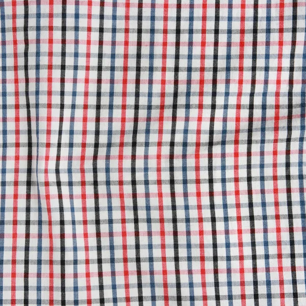 Textura de una manta de picnic a cuadros roja y blanca . —  Fotos de Stock