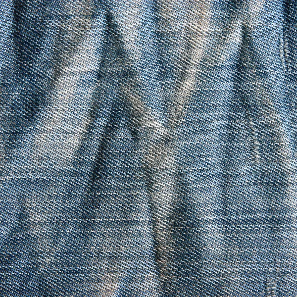 Vintage Jeans Textur mit abgewetzten. — Stockfoto