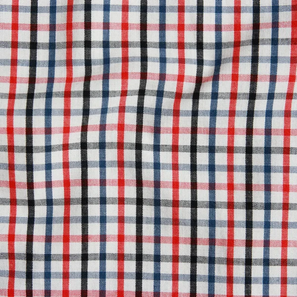 Текстура красно-белого клетчатого одеяла для пикника . — стоковое фото