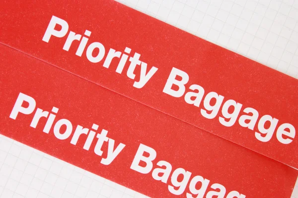 Label priority — Stock Photo, Image