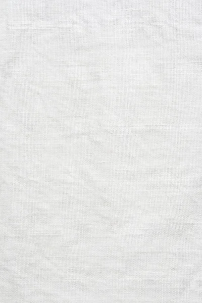 High detailed canvas. White fabric surface background. — Stock Photo, Image