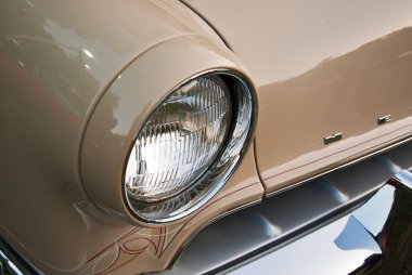 ön görünüm 50s araba