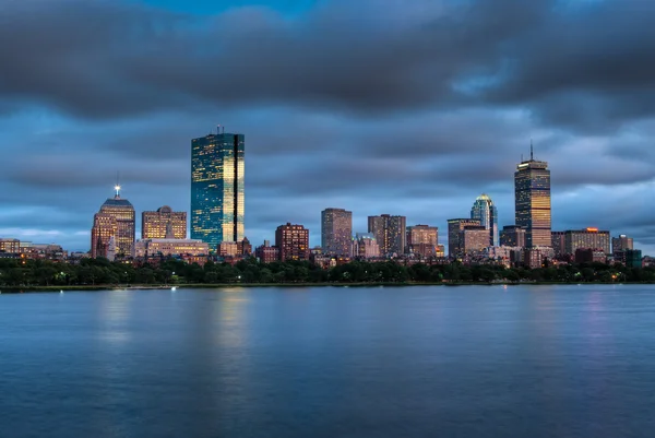 Панорама Бостон захід сонця — стокове фото