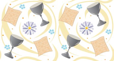 passover pattern clipart