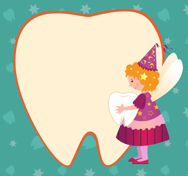 Tooth Fairy — Stock Vector
