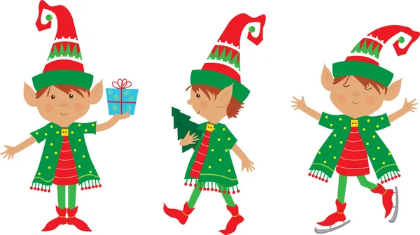 Elf Set — Stock Vector