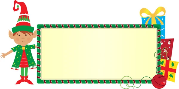 Bandiera dell'elfo — Vettoriale Stock