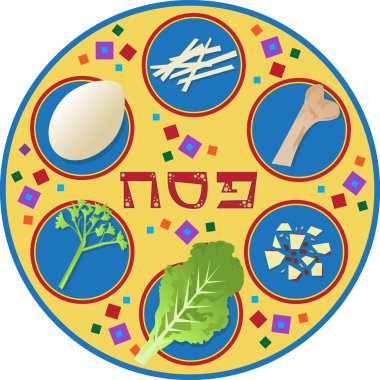 Passover Plate clipart