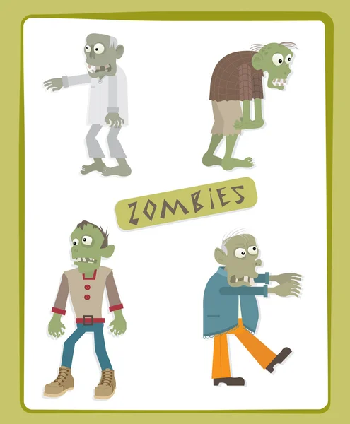 Zombier — Stock vektor