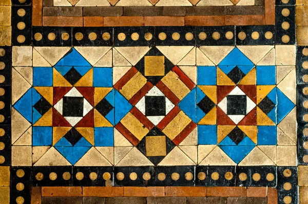 Large Mosaic Floor Tiles — Stock Photo, Image