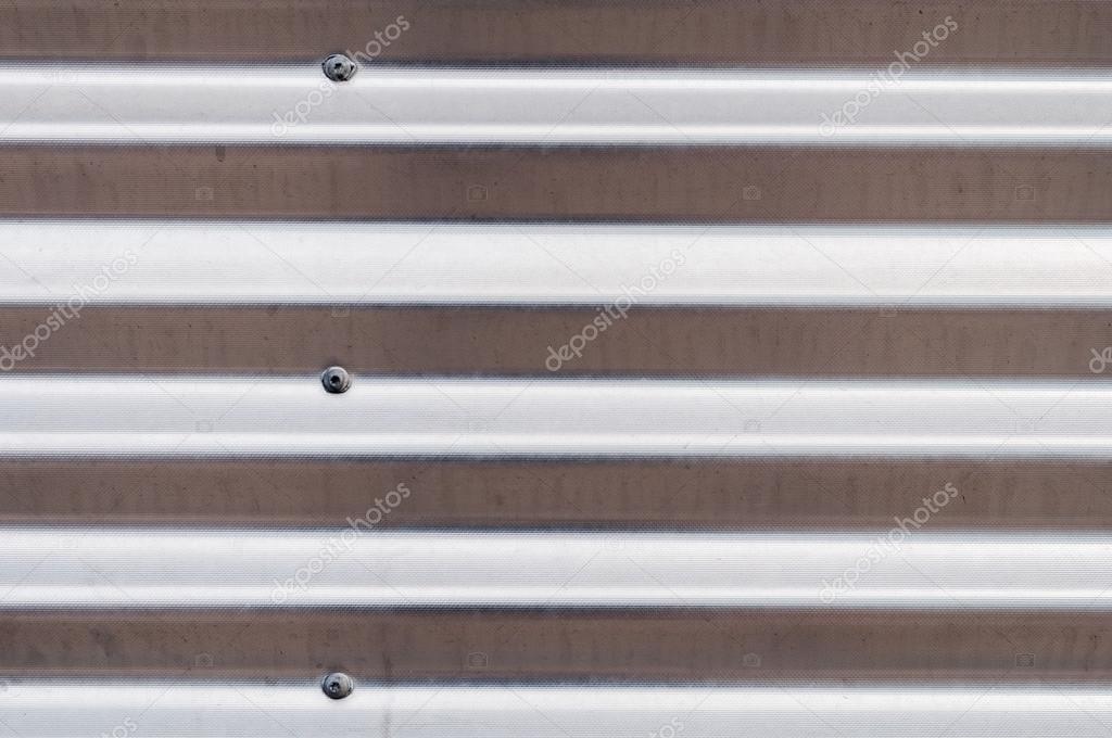 Silver Corrugated Sheet Metal