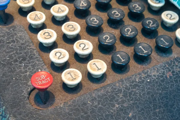 Old Numeric Keypad (3)) — Stock Photo, Image