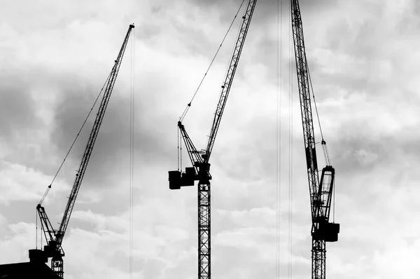 Construction Cranes (1) — Stock Photo, Image