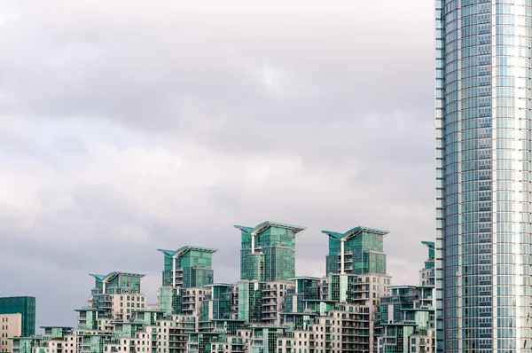 Futurista Residencial Skyline — Fotografia de Stock