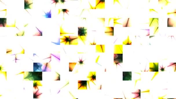 Colore mosaico — Video Stock