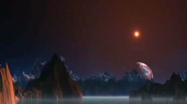 dağlar kayan gezegen