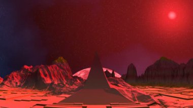 Piramit, pembe ay ve ufo