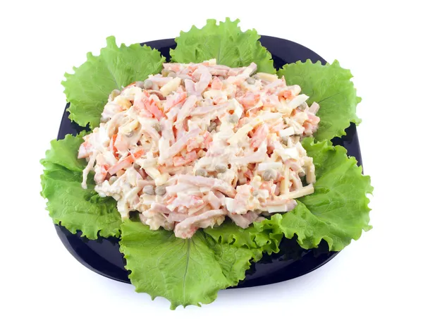 mayonezli taze salata