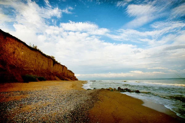 Винтажный морской фон. пляж и море — стоковое фото