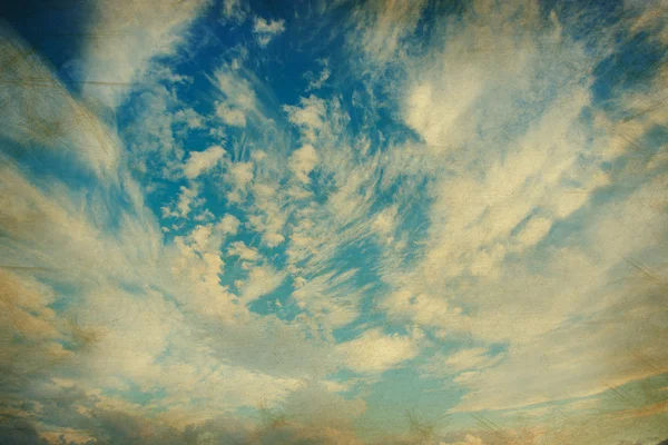 빈티지 하늘 배경 — 스톡 사진