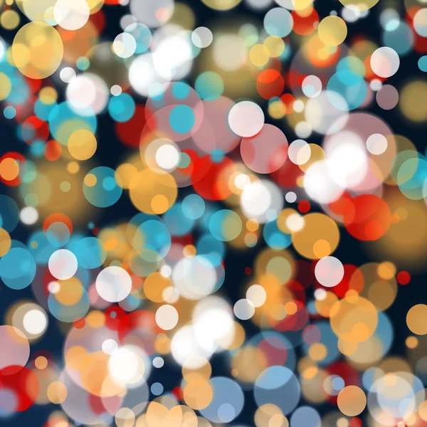 Fondo de efecto de luz bokeh colorido brillante —  Fotos de Stock