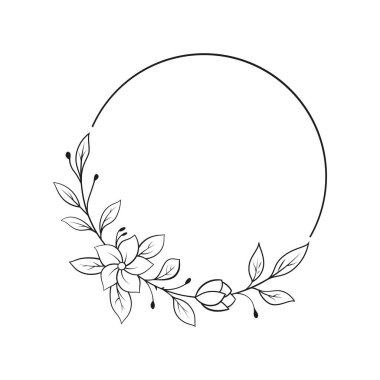 Bir dizi siyah şöhret dalları çerçeveler. Antika defne çelenkleri koleksiyonu. El yapımı Laurel vektörü dekoratif elementler bırakır. - Evet. Vektör illüstrasyonu