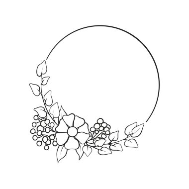 Bir dizi siyah şöhret dalları çerçeveler. Antika defne çelenkleri koleksiyonu. El yapımı Laurel vektörü dekoratif elementler bırakır. - Evet. Vektör illüstrasyonu