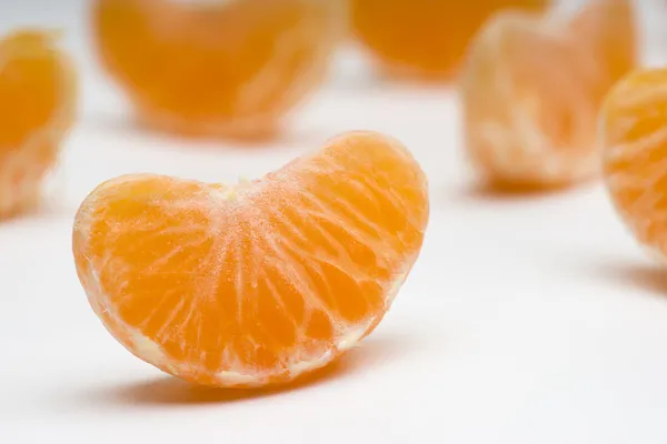 Rebanadas de mandarina — Foto de Stock