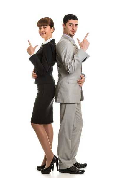 Two business — Stock Photo, Image