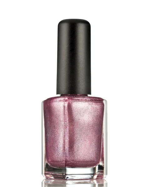 Violet nail polish — Stock Photo, Image